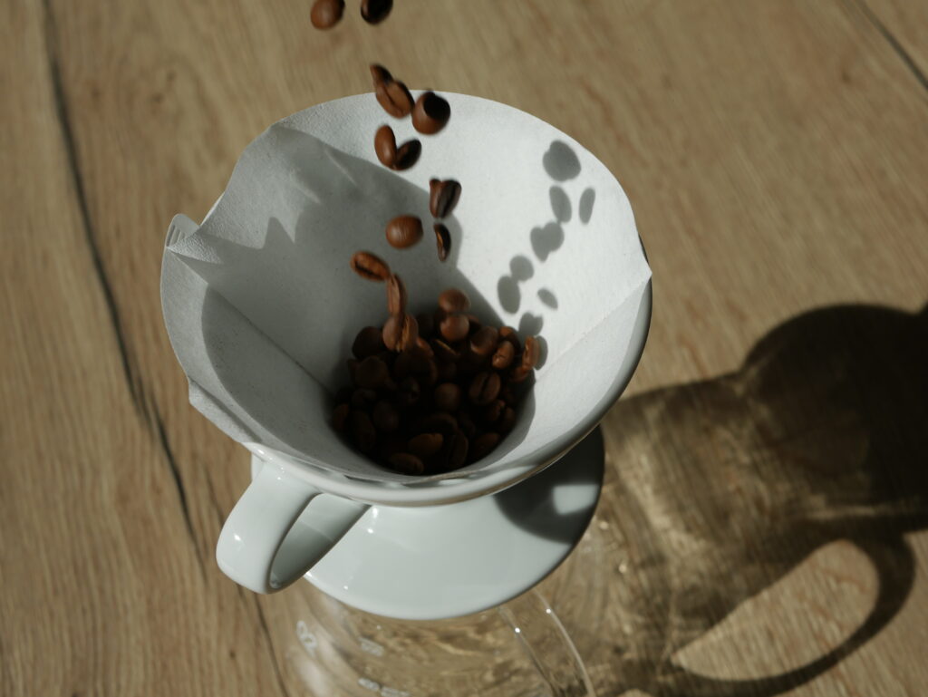 Jak parzyć kawę w dripie - proces